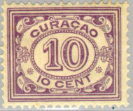 Curaçao CU -55 1915 Type 'Vürtheim' 10 Ongebruikt