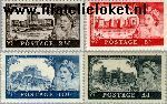 Groot-Brittannië grb 335#338  1959 Kastelen  Postfris