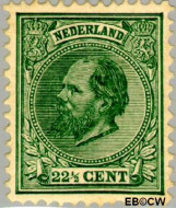 Nederland NL 0025 1888 Koning Willem III- 5e emissie Gebruikt 22½
