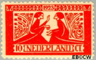 Nederland NL 0135 1923 Tooropzegels Gebruikt 10+5