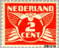 Nederland NL 0145 1924 Vliegende Duif Gebruikt 2