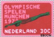Nederland NL 1013 1972 Olympische Spelen- München Gebruikt 30 - Img 1
