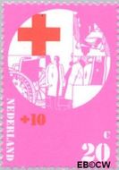 Nederland NL 1016 1972 Rode Kruis Postfris 20+10 - Img 1