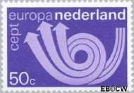 Nederland NL 1031 1973 C.E.P.T.- Posthoorn Gebruikt 50 - Img 2