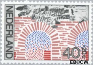 Nederland NL 1133 1977 Archeologische vondsten Gebruikt 40+20 - Img 2