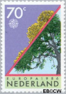 Nederland NL 1354 1986 C.E.P.T.- Natuur en milieu Gebruikt 70 - Img 2