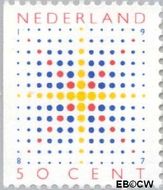 Nederland NL 1392 1987 Fonkelende ster Gebruikt 50 - Img 1