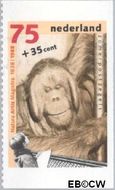 Nederland NL 1402c 1988 Dieren Gebruikt 75+35 - Img 1