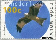Nederland NL 1651 1995 Roofvogels Gebruikt 100 - Img 1