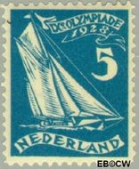Nederland NL 215 1928 Olympische Spelen- Amsterdam Gebruikt 5+1