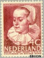 Nederland NL 307 1938 Bekende personen Gebruikt 4+2