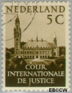 Nederland NL D30 1951 Cour Internationale de Justice Gebruikt 5 - Img 2