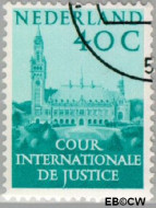 Nederland NL D41 1951 Cour Internationale de Justice Gebruikt 40 - Img 2