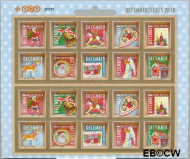 Nederland NL V2778-2788 2010 Decemberzegels- kastjes Postfris - Img 2