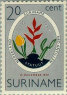 Suriname SU 335# 1959 Koninkrijks Statuut Postfris
