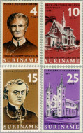 Suriname SU 449#452 1966 Paters Redemptoristen Postfris