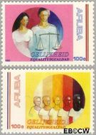 Aruba AR 106#107 1992 Gelijkheid Postfris