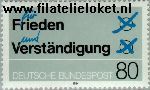 Bundesrepublik BRD 1231#  1984 Voor vrede en begrip  Postfris