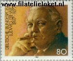 Bundesrepublik BRD 1308#  1987 Erhard, Ludwig  Postfris