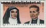 Bundesrepublik BRD 1352#  1988 Heiligverklaring Edith Stein en Rupert Mayer  Postfris