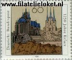 Bundesrepublik BRD 1611#  1992 Erfurt  Postfris