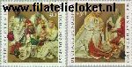 Bundesrepublik BRD 1639#1640  1992 Kerstmis  Postfris