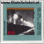 Bundesrepublik BRD 1830#  1995 Berlijnse Muur  Postfris