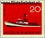 Bundesrepublik BRD 478#  1965 Vereniging ter redding van schipbreukelingen  Postfris