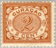 Curaçao CU -30 1904 Type 'Vürtheim' 2 Gebruikt