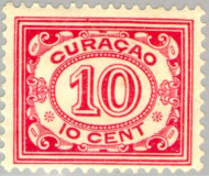 Curaçao CU -56 1915 Type 'Vürtheim' 10 Ongebruikt