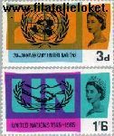 Groot-Brittannië grb 404#405  1965 U.N.O.  Postfris