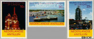 Ned. Antillen NA -355#357 ** Olie-industrie Postfris