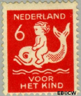 Nederland NL 0227 1929 Kind op dolfijn Gebruikt 6+4