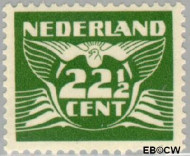 Nederland NL 0387 1941 Vliegende Duif Gebruikt 22½