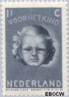 Nederland NL 0444 1945 Kinderkopje Gebruikt 1½+2½