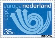 Nederland NL 1030 1973 C.E.P.T.- Posthoorn Gebruikt 35 - Img 1