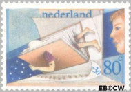 Nederland NL 1213 1980 Kind en boeken Gebruikt 80+30 - Img 2