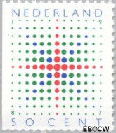 Nederland NL 1391 1987 Fonkelende ster Gebruikt 50 - Img 2