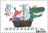 Nederland NL 1930d 2000 Sprookjes Gebruikt 80+40 - Img 1