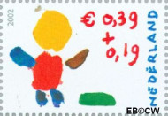 Nederland NL 2114d 2002 Kind en kleur Gebruikt 39+19 - Img 2