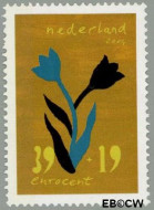 Nederland NL 2257 2004 Bloem en kunst Gebruikt 39+19 - Img 2