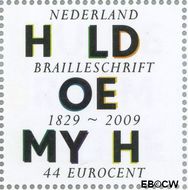 Nederland NL 2623 2009 Lees Mee- Braille Gebruikt 44 - Img 1