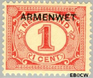Nederland NL D1 1913 Armenwet Gebruikt 1 - Img 2