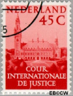 Nederland NL D42 1951 Cour Internationale de Justice Gebruikt 45 - Img 2