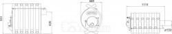 LICHIDARE STOC !!! - Soba canadiana QUEBEC CLASIC, Tip 03, 26 Kw - 600 mc