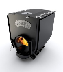 LICHIDARE STOC !!! Soba canadiana MONTREAL LUX Tip 02 - 19 Kw, 500 mc.