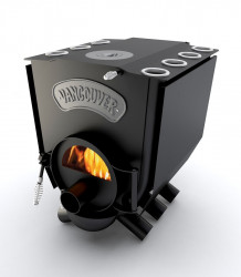 OFERTA VARA ( 10 Iulie - 15 August, in limita stocului) !!! - Soba canadiana - VANCOUVER LUX - INELE FONTA , Tip 01 - 12Kw, 260 mc.