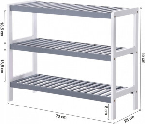 PANTOFAR DIN BAMBUS 70 x 26 x 55 cm - Img 2