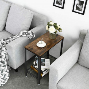 MASA LIVING RUSTIC BROWN 60 x 30 x 60 cm (L x l x l) - Img 4