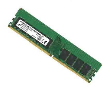 Micron DDR4 RDIMM 16GB 2Rx4 3200 CL22 (8Gbit) (Single Pack) , MTA18ASF2G72PDZ-3G2R